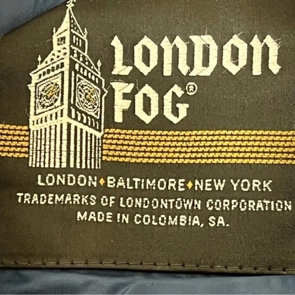 London Fog | Pink Zip Front Utility Jacket, Medium - Picture 6 of 7